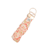 Scrunchie Hands-free Key Wristlet - Apricot Floral