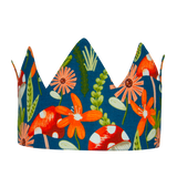 Kids Fabric Crown - Mushroom Garden