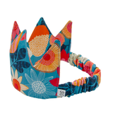 Kids Fabric Crown - Bold Floral