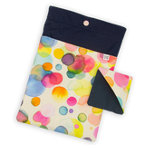 Book Sleeve + Bookmark (Watercolour Bubbles / Pink)