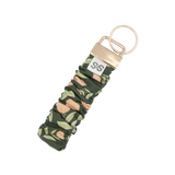 Scrunchie Hands-free Key Wristlet - Peaches