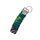 Scrunchie Hands-free Key Wristlet  - Piwakawaka