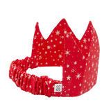 Kids Fabric Crown - Red Stars