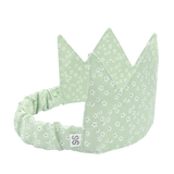Kids Fabric Crown - Sage Flowers