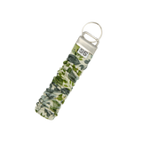 Scrunchie Hands-free Key Wristlet  - Vintage Foliage