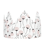 Kids Fabric Crown - White Dandelion