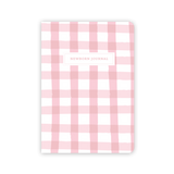 Newborn Journal - Pink Gingham
