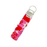 Scrunchie Hands-free Key Wristlet - Floral Pop