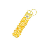 Scrunchie Hands-free Key Wristlet  - Sunlit Meadow