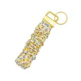 Scrunchie Hands-free Key Wristlet  - Honey Meadow