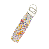 Scrunchie Hands-free Key Wristlet  - Lavender Lane