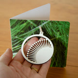 Christmas Decoration Card - Pohutakawa