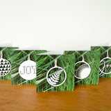 Christmas Decoration Card - Joy Handwritten