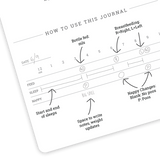 Newborn Journal - Green Gingham