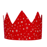 Kids Fabric Crown - Red Stars