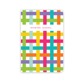 Newborn Journal - Rainbow Gingham