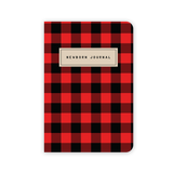 Newborn Journal - Red Gingham