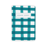 Newborn Journal - Turquoise Gingham